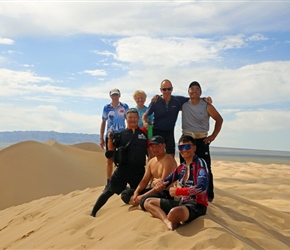 Atop Khongoriin Els Sand Dunes