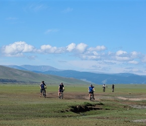 Across Plain in Orkhon Valley