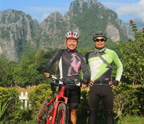 Rit and Sack, our Thai and Vietnamese guides