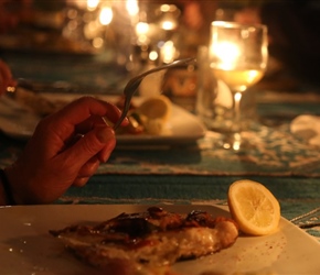 Dinner at Nomad Restaurant Sidi Ifni
