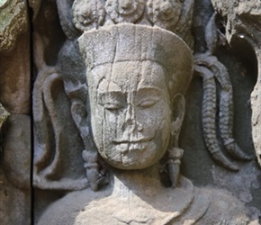 Statue at Ta Prohm
