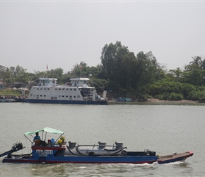 Second ferry at Chau Doc