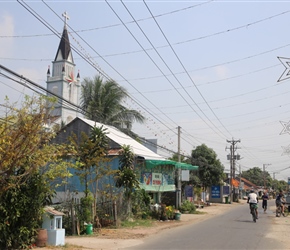 Christian Church by Mekong