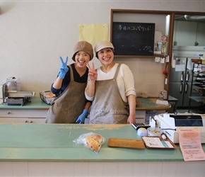 Ladies at the bakery