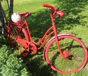 Red Bicycle near Anstad
