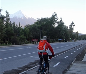 Rob towards Osorno Volcano