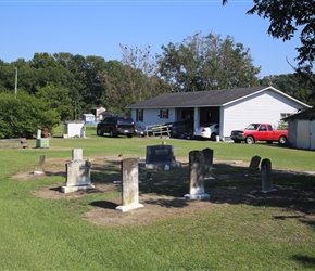 Family graveyard near Bentonville