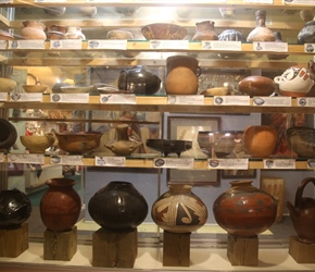 Pots in the Frisco Native American Museum