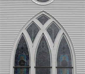 Parkers United Church window