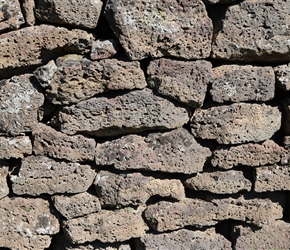 Lava drystone wall at Smiths Canyon