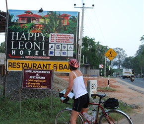 Carel finds the Happy Leoni Hotel