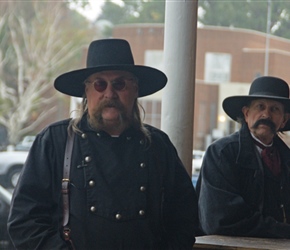 Cowboy actors at Cody