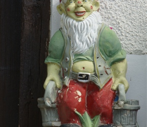 Slightly creepy gnome, something they share with the UK