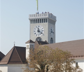 Viewing tower on Ljubliana Castle