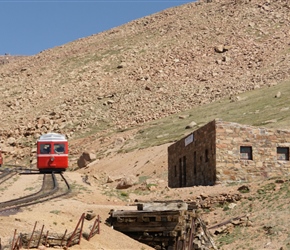 Cog railway heads to the summit