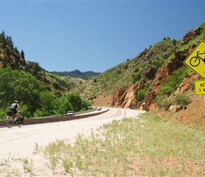 Route 24 near Manitou Springs
