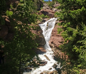 Waterfall, a mile before Redstone