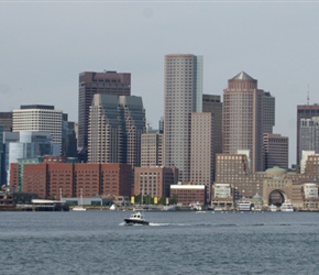 Coming into Boston, from the Salem ferry
