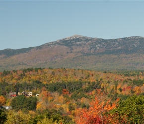 Mount Monadnock. It is the most prominent mountain peak in southern New Hampshire and is the highest point in Cheshire County.