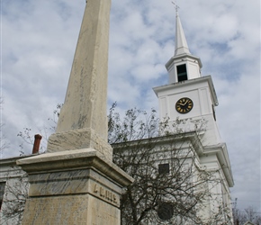 Williamstown Civil War Memorial and Church