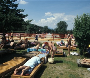 Thermal pools at Vrbov