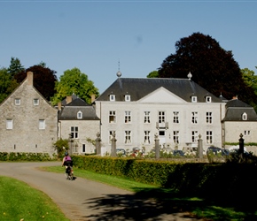 Sarah returns to Chateau de Halloy