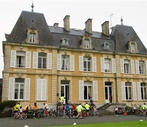 Getting ready to depart the chateau