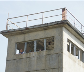 Nigel in the watchtower