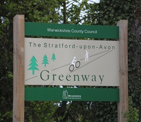 The former railway linking Stratford south to other areas