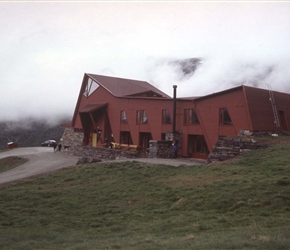Turtago Hotel. A climbers place and a great place to spend the night
