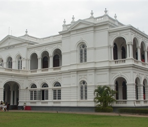 Next stop was the Colombo National Museum.  It dates back to 1877 and has a colonial vibe with a rich history covering 2500 years. The founder of the museum was William Henry Gregory, British Governor of Ceylon from 1872–1877.