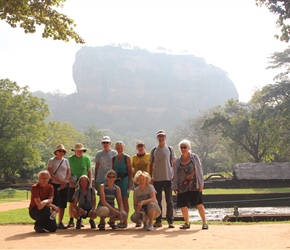 We bussed to Sigiriya early in the morning for a 3 our walk about this impressive fortress 