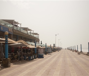 The promenade at Aglou. There are plans to extend this much further, even to the harbour a few kilometers away