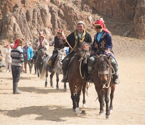 Mongolian Horsemen