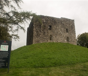 Lydford Castle, a 14th Century stronghouse
