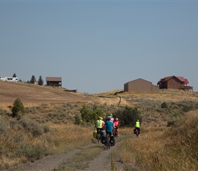 Along the Tetonia to Ashton Cycleway