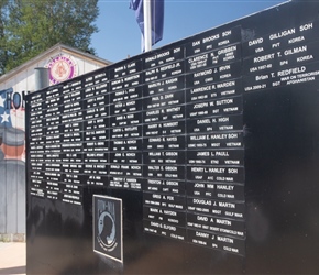 War Memorial in Twin Bridges