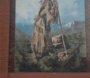 Sacajawea overlooking the 3 forks of the Missouri River