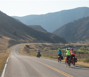 Entering the valley of the Jefferson River