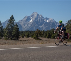 Josie pass the Tetons