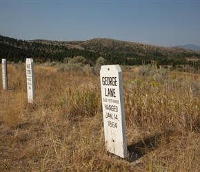 Graves at Boot Hill