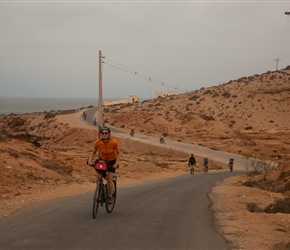 Claire heads to the main part of Aglou