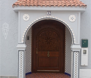 One of Moroccos many decorated doorways