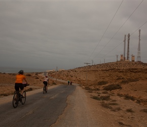 Close to Aglou, we took a right towards the old port