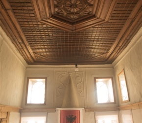 Inside summer floor in house in Gjirokaster