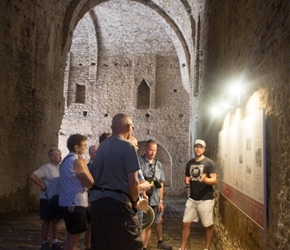 We visited GjirokasterCastle where Dhimitri guided us around