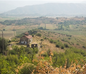 We tried to get close to the Holy Monastery of St. Gjergj which was below us in the valley but there wasn't a way, pretty though