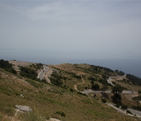 Last few switchbacks of the climb